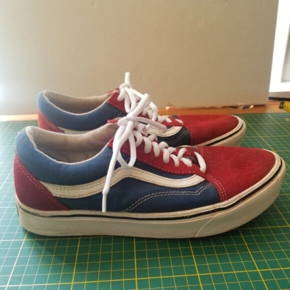 Vans Sneakers Skate Shoes Unisex Men 7 Women 8.5 Old Skool Comfy Cush Low - Picture 6 of 16